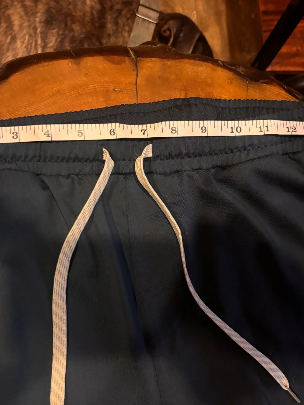 Vuori Navy Blue Men's Performance Joggers with Drawstring